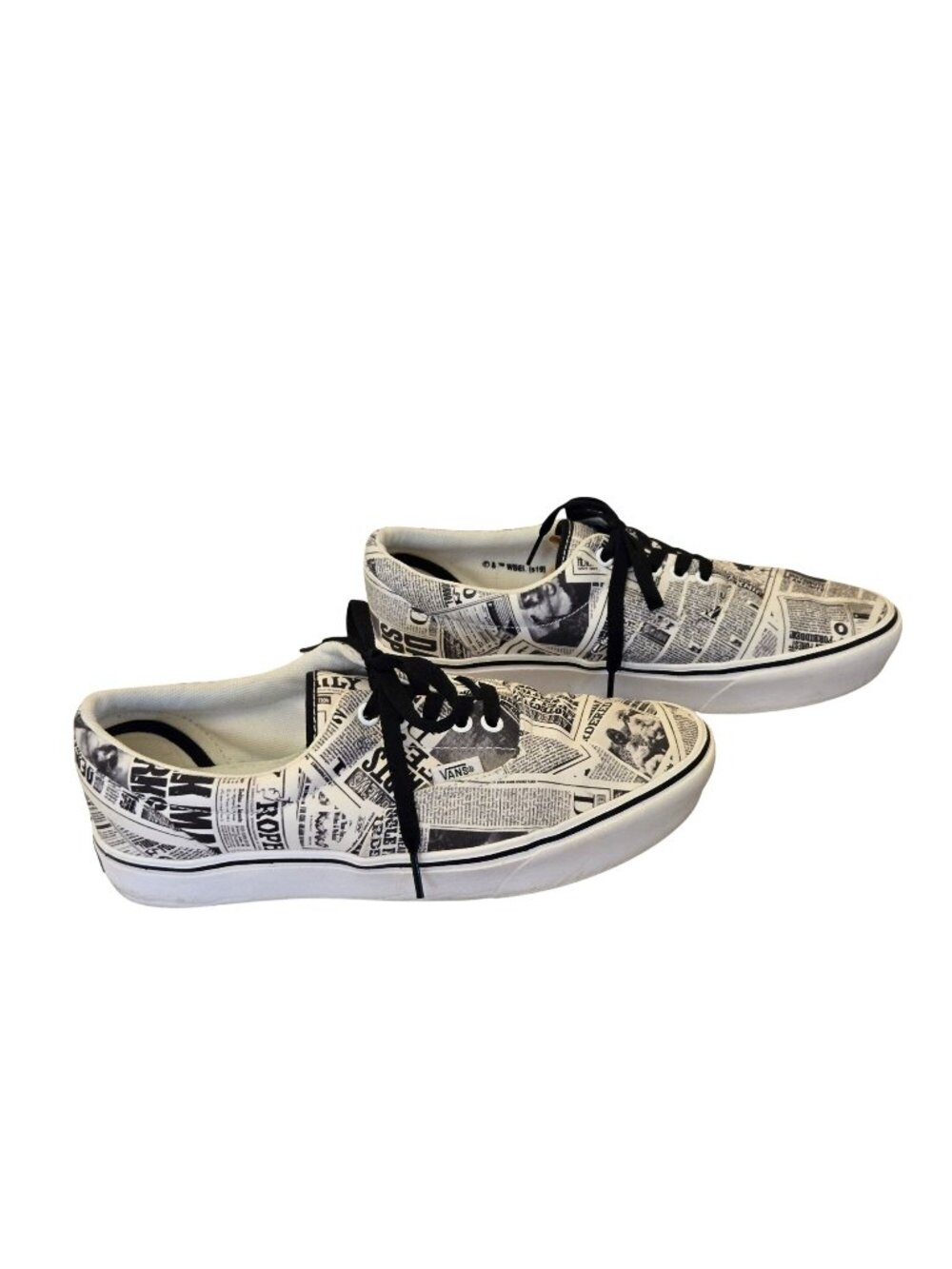 Harry Potter Vans Daily Prophet Newspaper Shoes Lace Up Comfy Cush